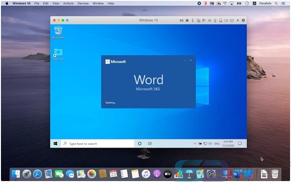 windows for mac parallels free