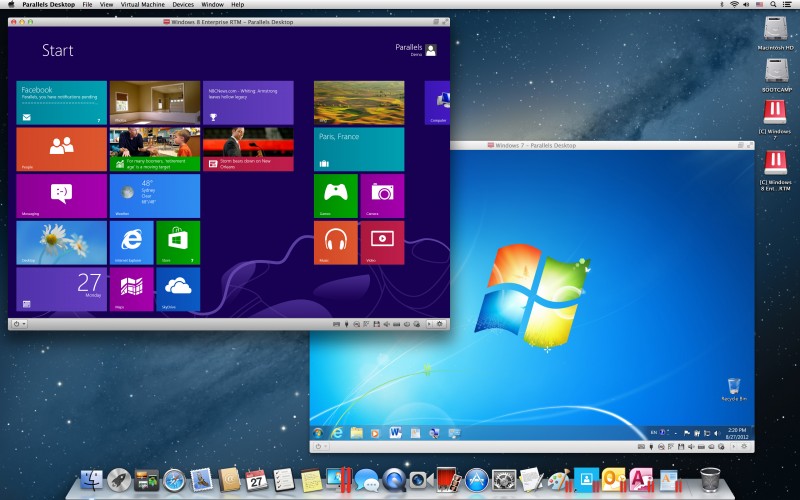 windows for mac parallels free